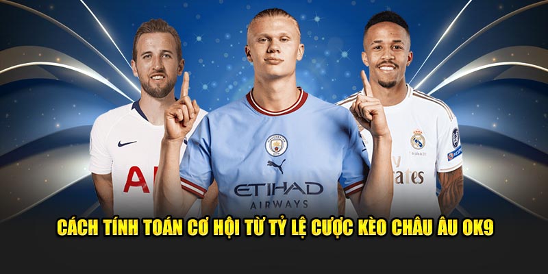 Cách tính toán cơ hội từ tỷ lệ cược kèo châu âu OK9